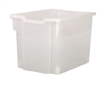 Materialbox Größe XL von Gratnells - B/H/T: 31,2 x 30 x 42,7 cm, Farbe transparent