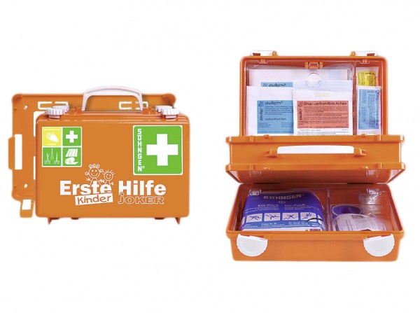 Erste-Hilfe-Koffer Quick-CD Joker für Kindergarten und Kita von Söhngen®