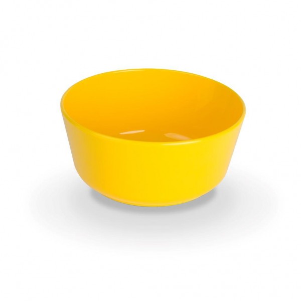 Dessertschale bzw. Müslischale Ø 11 cm aus Polypropylen in Gelb - Serie Kinderzeug