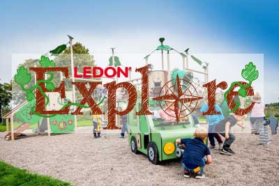 Spielplatzgeräte von Ledon Serie Explore ansehen