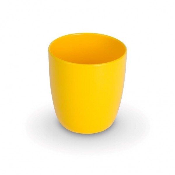 Kinderbecher 0,18 ltr in Gelb - Trinkbecher aus Polycarbonat - Kunststoffbecher Serie Kinderzeug