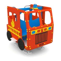 Federwippgerät Feuerwehrauto für Spielplatz