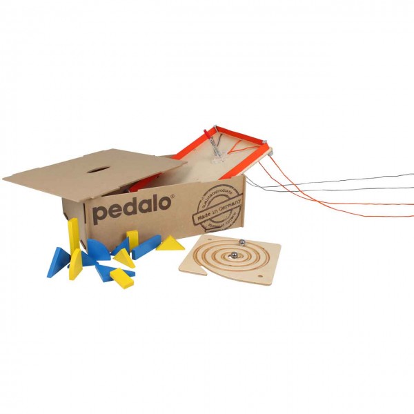 Teamspiel-Box "Drei" von pedalo® mit vielen Spielideen für Kinder, Jugendliche und Erwachsene