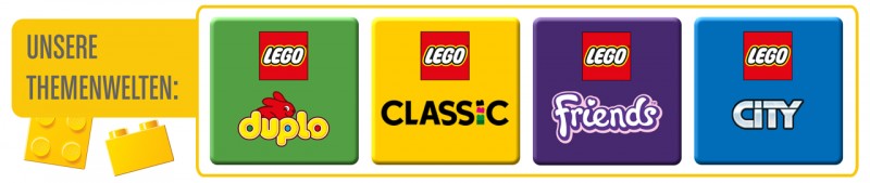 Unsere LEGO® Shop Themenwelten