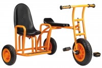 Dreirad "Seitenwagen" von Beleduc mit gelber Lackierung, Serie TopTrike