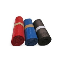 Abfallsäcke, 32 µ - Fassungsvermögen 70 Liter - lieferbare Farben in rot, blau und schwarz