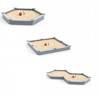 Ledon Basic Sandkasten - lieferbar als 6-Eck, 4-Eck oder als liegende Acht (10-Eck)