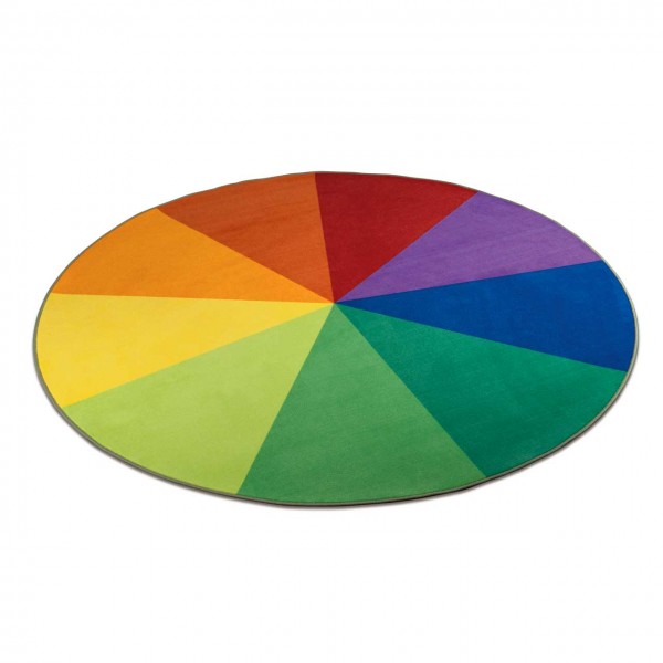 Teppich Farbkreis von Erzi