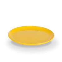 Dessertteller Ø 19 cm aus Polypropylen in Gelb - Serie Kinderzeug
