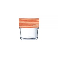 Becherglas aus der Serie Brush von arcoroc - Farbe Orange