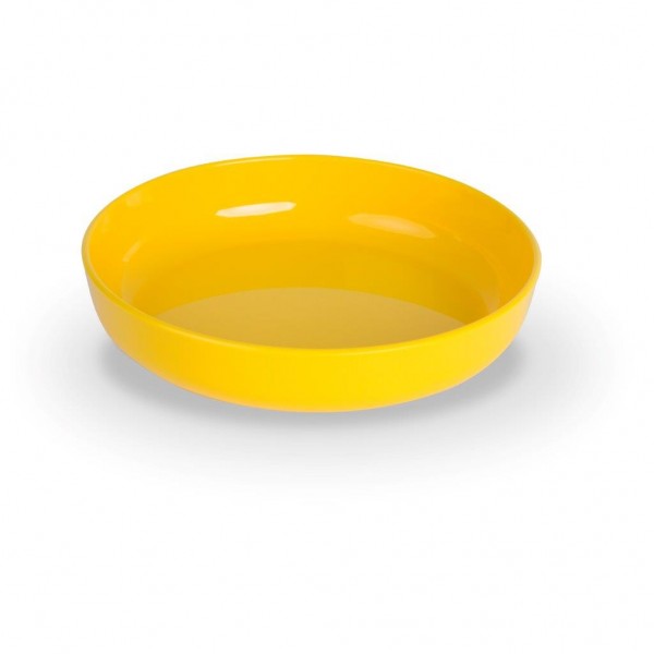 Dessertschale, Ø 13 cm, H 2,5 cm in Gelb - Geschirr aus Polycarbonat - Kunststoffgeschirr Serie Kinderzeug