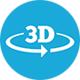 Symbol 3D-Ansichten
