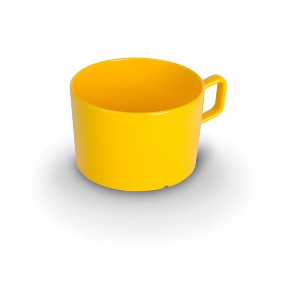 Kaffeetasse 0,2 ltr in Gelb der Serie Kinderzeug aus Polycarbonat