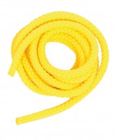 Gymnastik-Springseil, geflochten - Farbe gelb