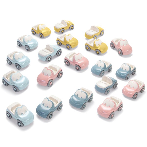 20 kleine Spielautos von tiny® by dantoy für drinnen & draußen für Kinder ab 6 Monate