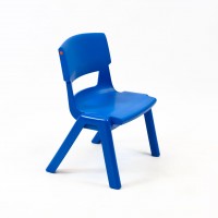 Stuhl Postura+ - Größe 1 mit Sitzhöhe 26 cm in Blau