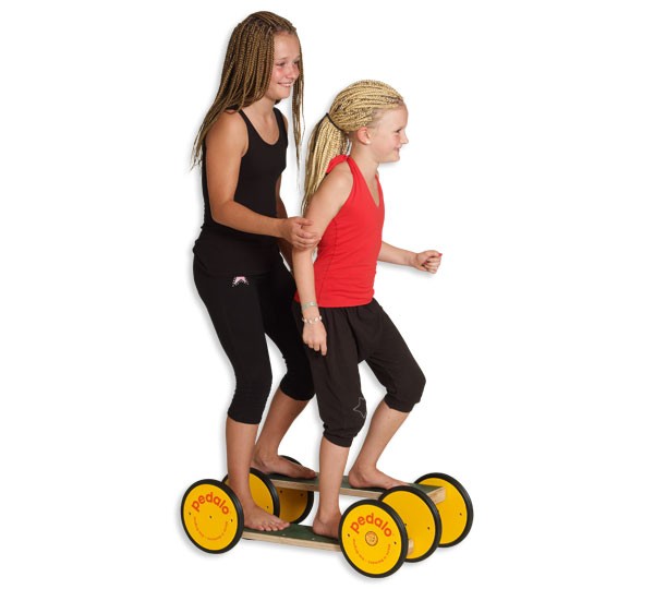 pedalo®-Combi für 2 Kinder - Gleichgewichtstrainer für Partner-Übungen