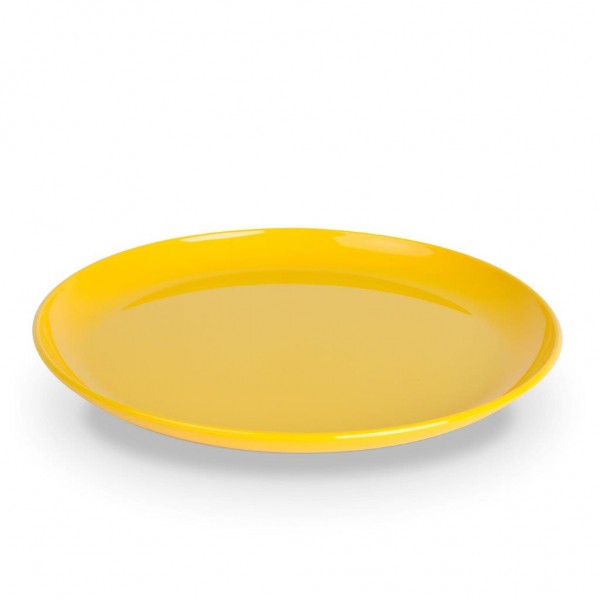Essteller Ø 24 cm in Gelb - Kunststoffgeschirr aus Polycarbonat Serie Kinderzeug